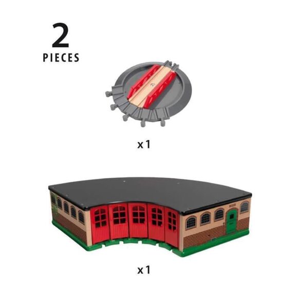 BRIO World - 33736 Grand Roundhouse - Picture 2 of 4